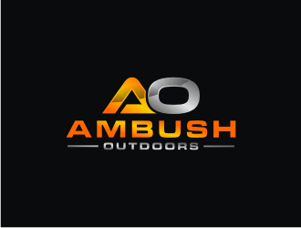 Ambush Outdoors logo design by bricton