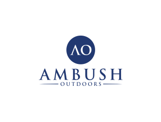 Ambush Outdoors logo design by bricton