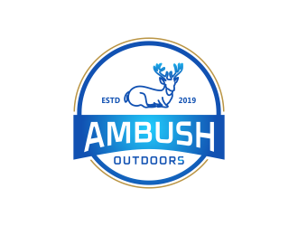 Ambush Outdoors logo design by uptogood