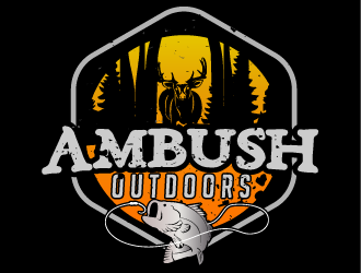 Ambush Outdoors logo design by IanGAB