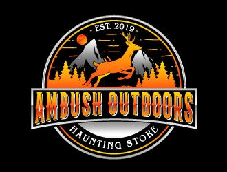 Ambush Outdoors logo design by AYATA