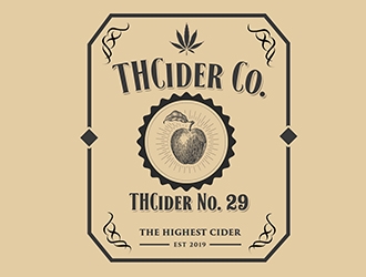 THCider Co. logo design by PrimalGraphics