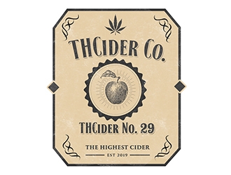 THCider Co. logo design by PrimalGraphics