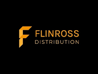 Flinross Distribution logo design by Akisaputra