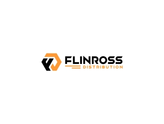 Flinross Distribution logo design by CreativeKiller