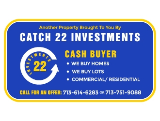 Catch 22 Investments logo design by MUSANG