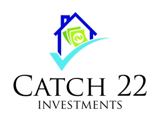 Catch 22 Investments logo design by jetzu