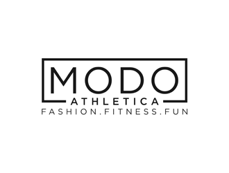 MODO athletica logo design by alby