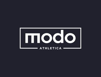 MODO athletica logo design by goblin