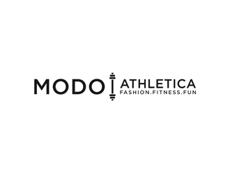 MODO athletica logo design by alby