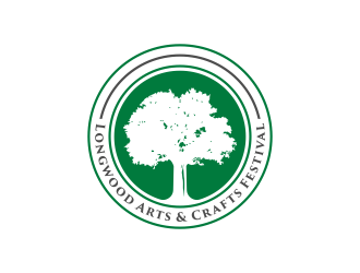 Longwood Arts & Crafts Festival logo design by BlessedArt