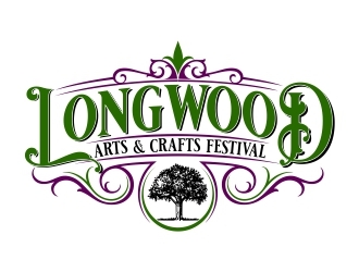 Longwood Arts & Crafts Festival logo design by b3no
