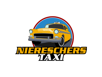 Niereschers Taxi logo design by Kruger