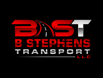 B Stephens Transport LLC  logo design by agus