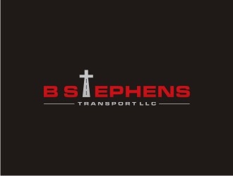 B Stephens Transport LLC  logo design by sabyan