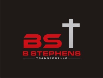 B Stephens Transport LLC  logo design by sabyan