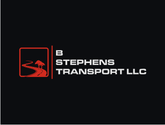B Stephens Transport LLC  logo design by tejo