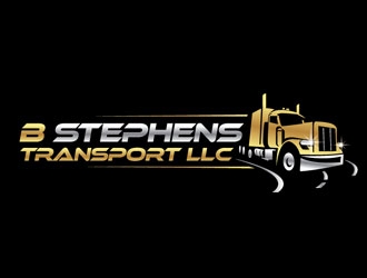 B Stephens Transport LLC  logo design by logopond