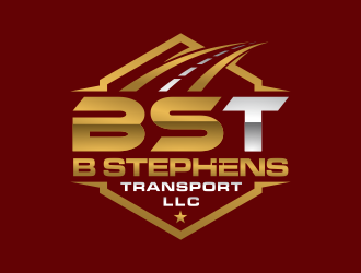 B Stephens Transport LLC  logo design by agus