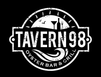 Tavern 98 Oyster Bar & Grill logo design by ruki