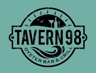 Tavern 98 Oyster Bar & Grill logo design by ruki