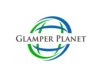 Glamper Planet logo design by Girly