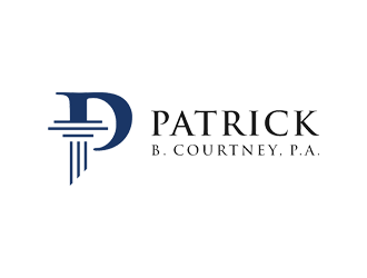 Patrick B. Courtney, P.A. logo design by cimot