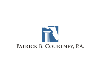 Patrick B. Courtney, P.A. logo design by RatuCempaka