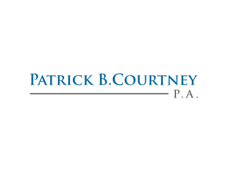 Patrick B. Courtney, P.A. logo design by logitec