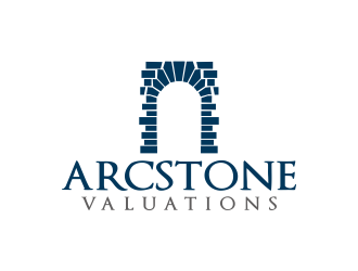 Arcstone Valuations logo design by Greenlight