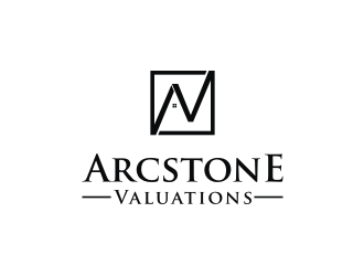 Arcstone Valuations logo design by mbamboex