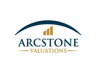 Arcstone Valuations logo design by Jambul