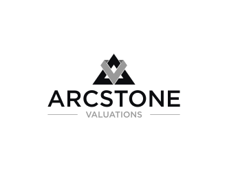 Arcstone Valuations logo design by RatuCempaka