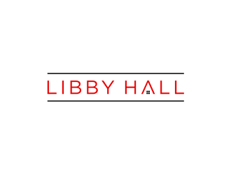 Libby Hall logo design by alby