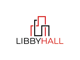 Libby Hall logo design by mhala