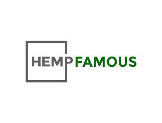 Hemp Famous logo design by Girly