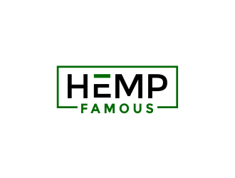 Hemp Famous logo design by Girly