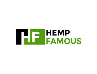 Hemp Famous logo design by Girly