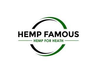 Hemp Famous logo design by Girly