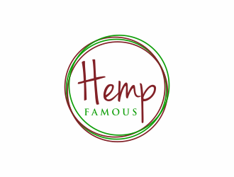 Hemp Famous logo design by ammad
