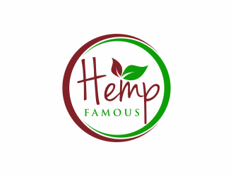 Hemp Famous logo design by ammad