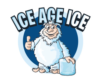 ice age ice logo design by Dakon