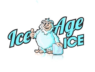 ice age ice logo design by maze