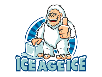 ice age ice logo design by haze