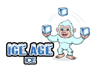 ice age ice logo design by uttam