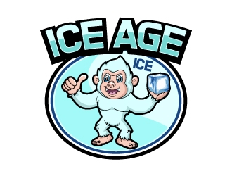 ice age ice logo design by uttam