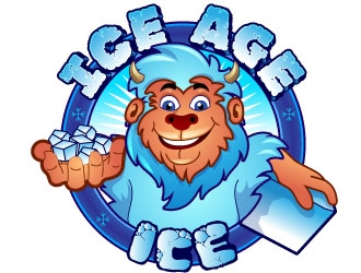 ice age ice logo design by Suvendu