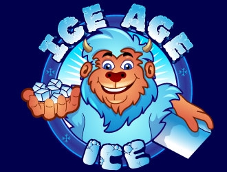 ice age ice logo design by Suvendu