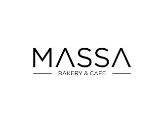 massa - bakery & cafe logo design by EkoBooM