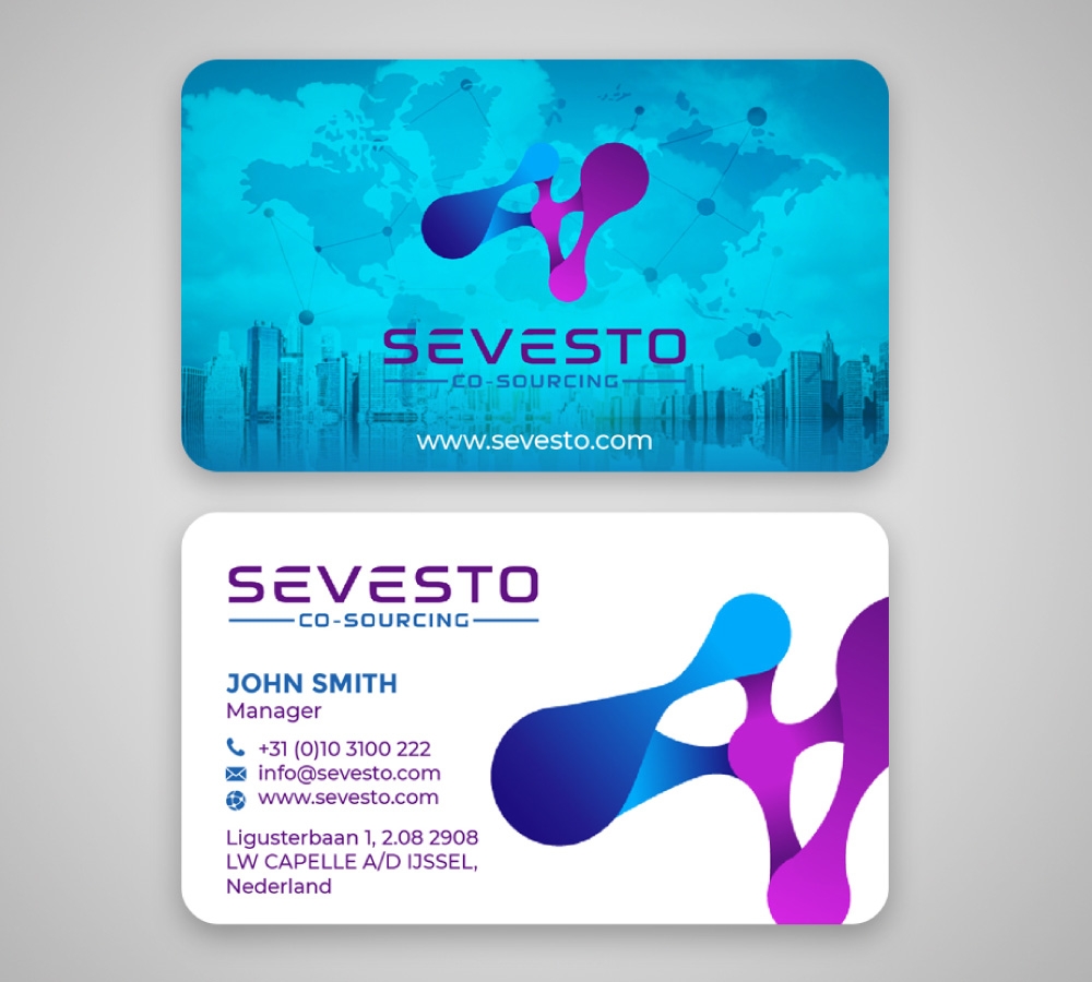 Sevesto logo design by Boomstudioz